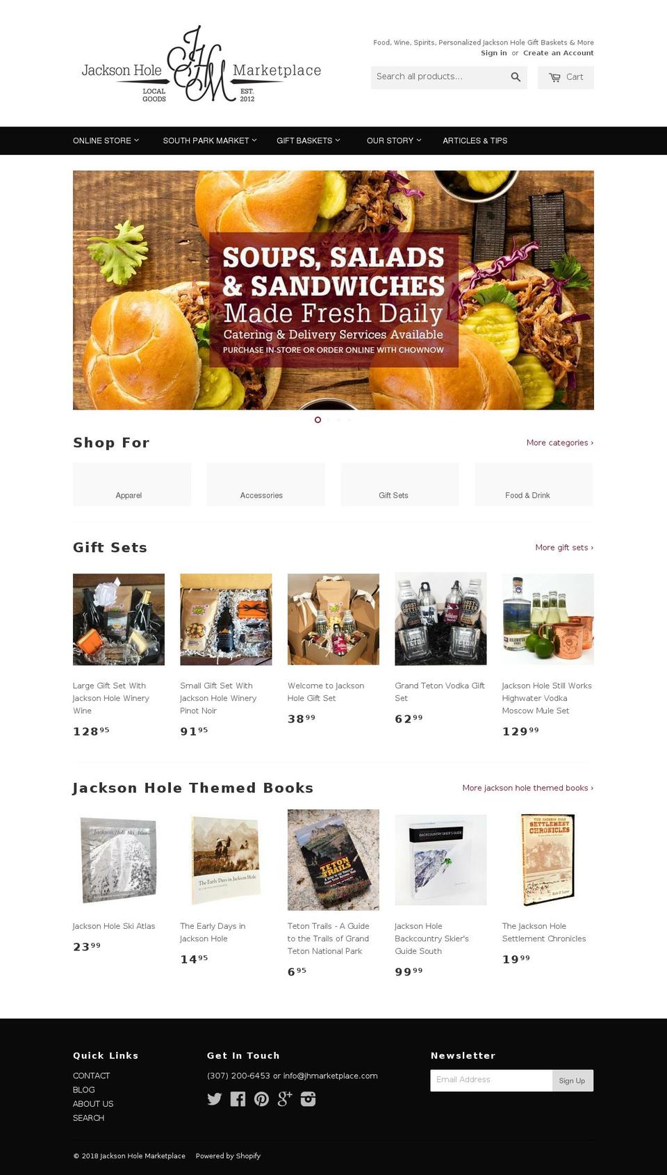 allwyomingproducts.com — Shopify storefront screenshot