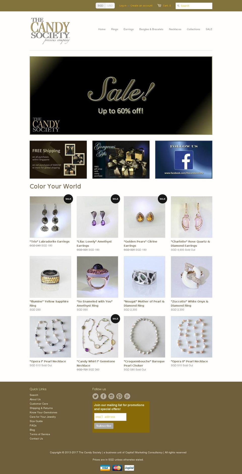 ally-rae.com — Shopify storefront screenshot