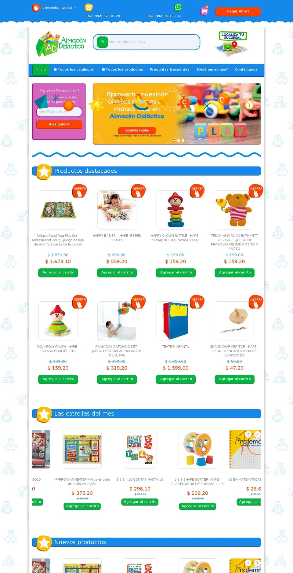 almacendidactico.com shopify website screenshot