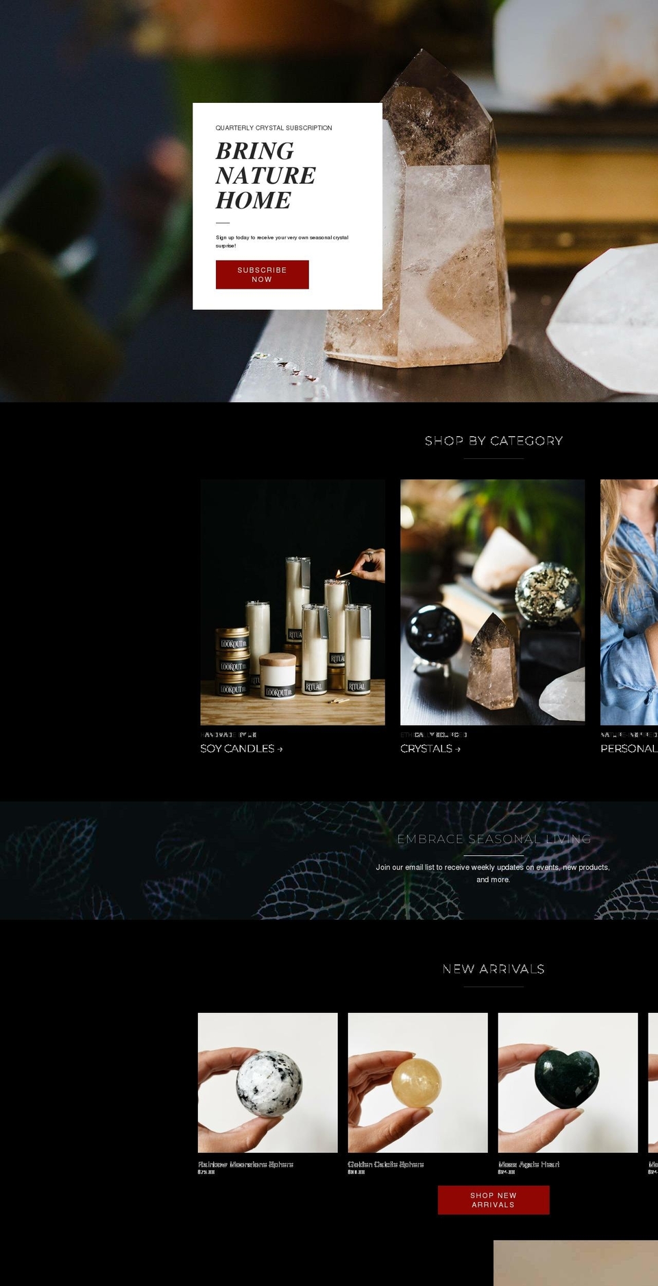 almanacsupplyco.com — Shopify storefront screenshot