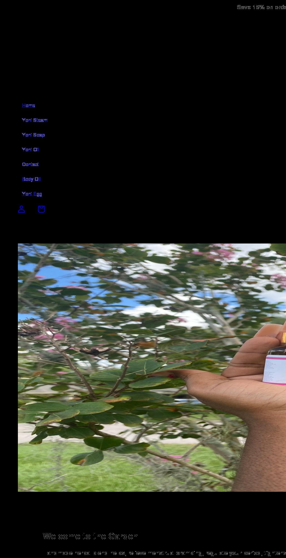 almasblessing.com shopify website screenshot