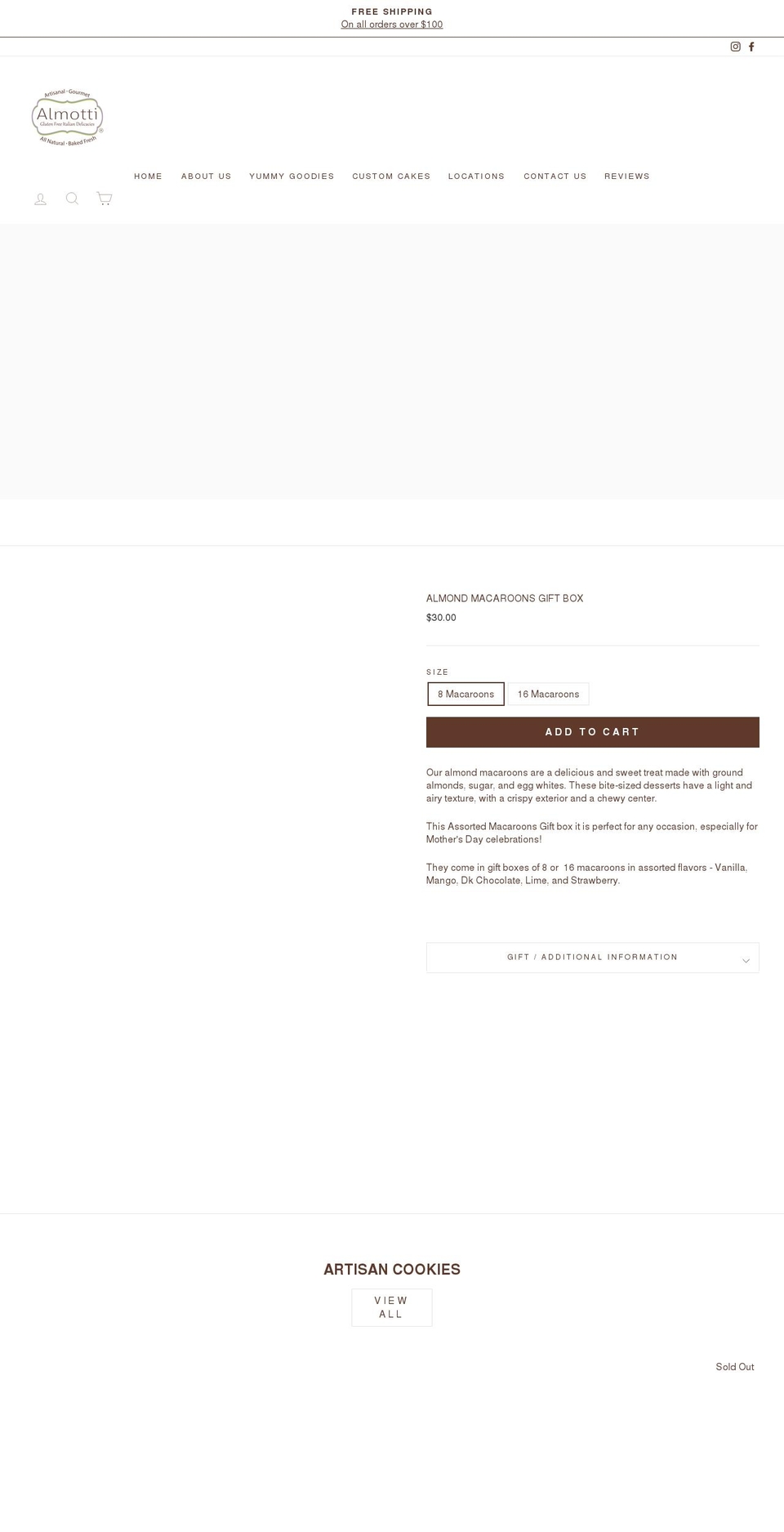 almotti.com shopify website screenshot