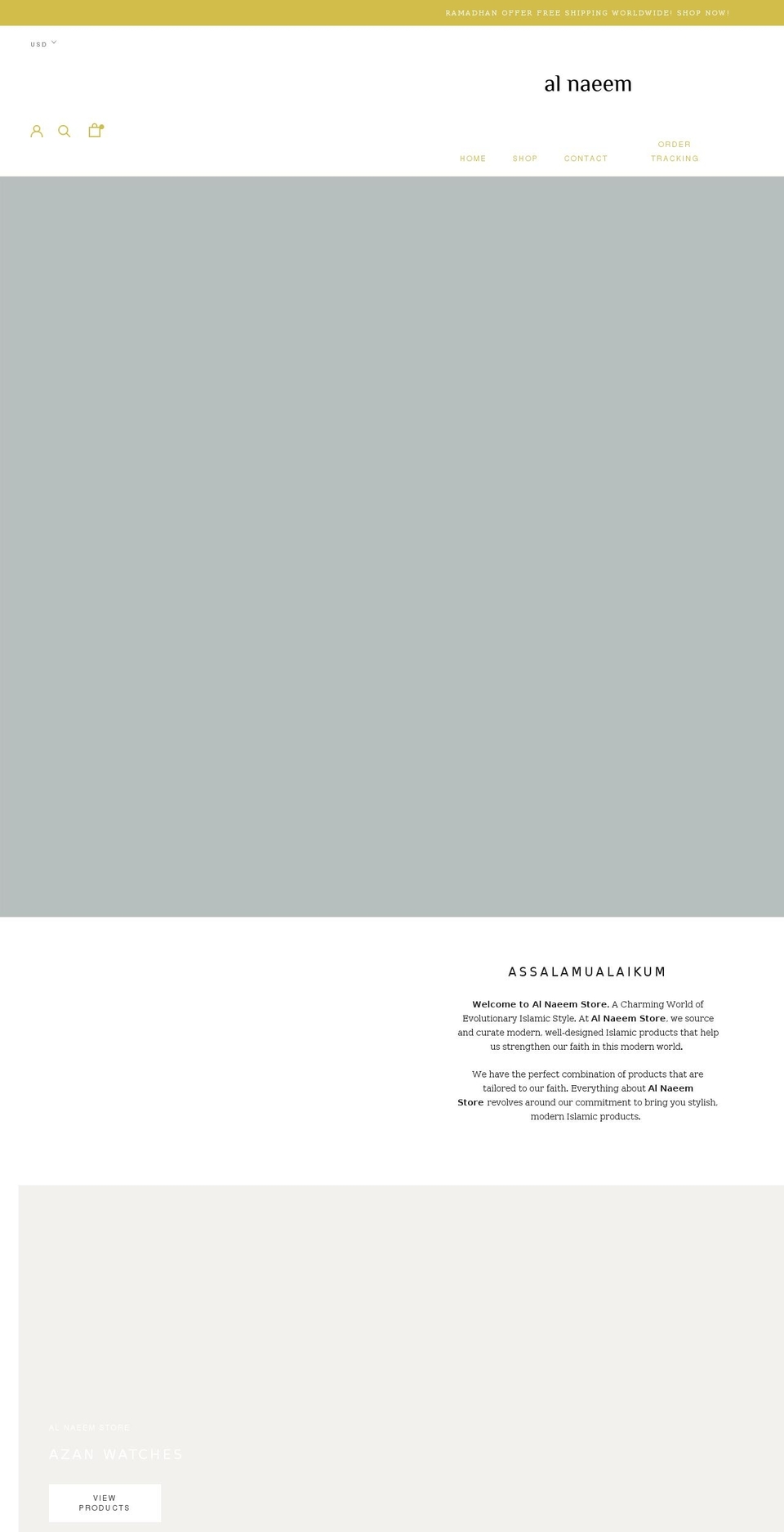 alnaeemstore.com shopify website screenshot