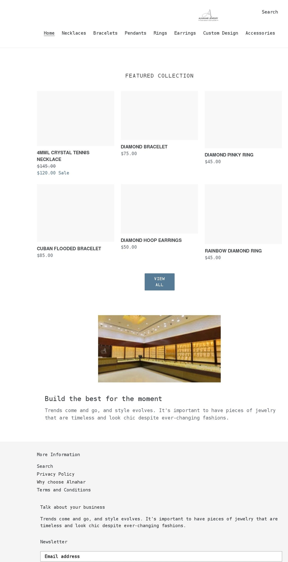 alnaharshop.com shopify website screenshot