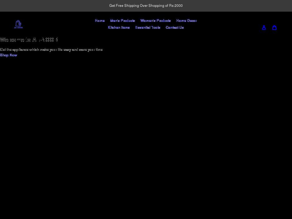 alnooor.com shopify website screenshot
