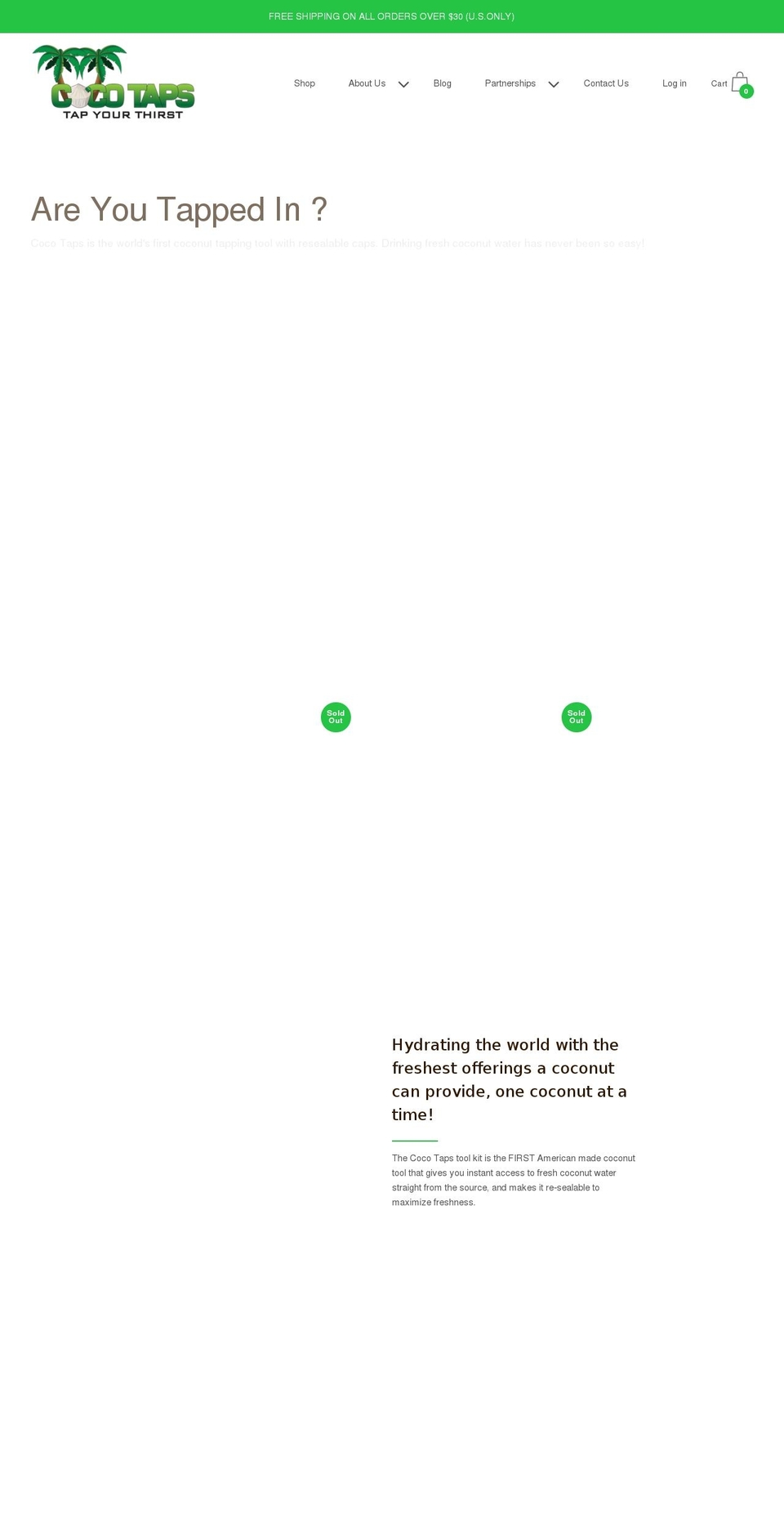 alohaglamping.com — Shopify storefront screenshot