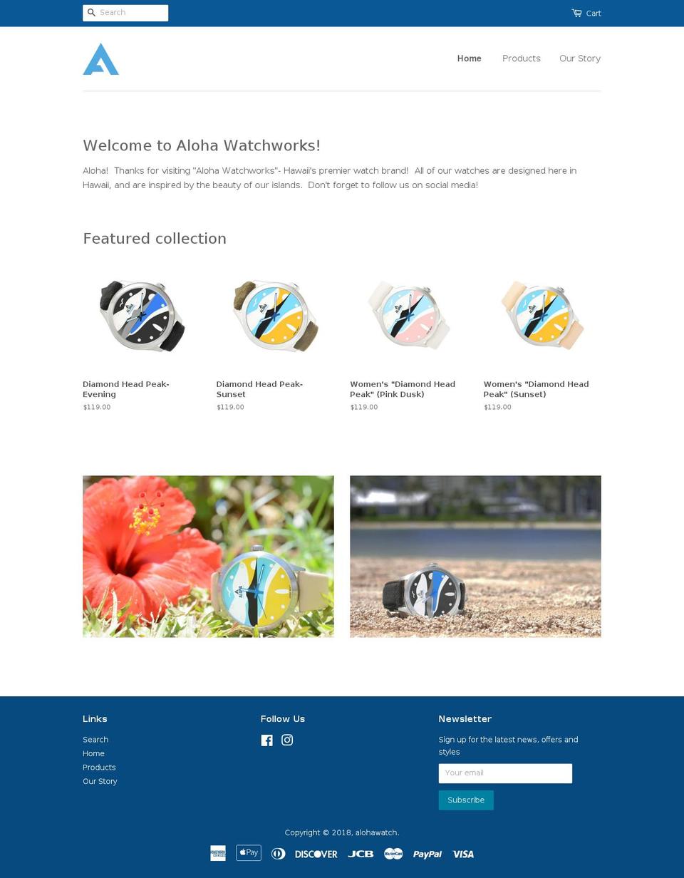 alohawatch.com — Shopify storefront screenshot