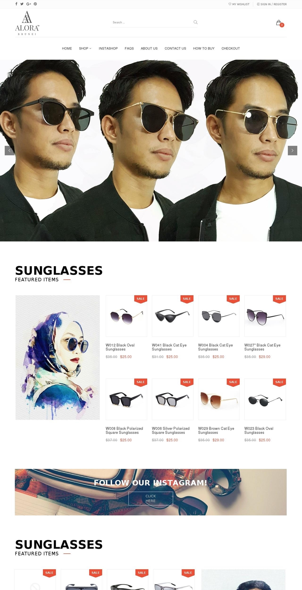 alora-collection.com — Shopify storefront screenshot