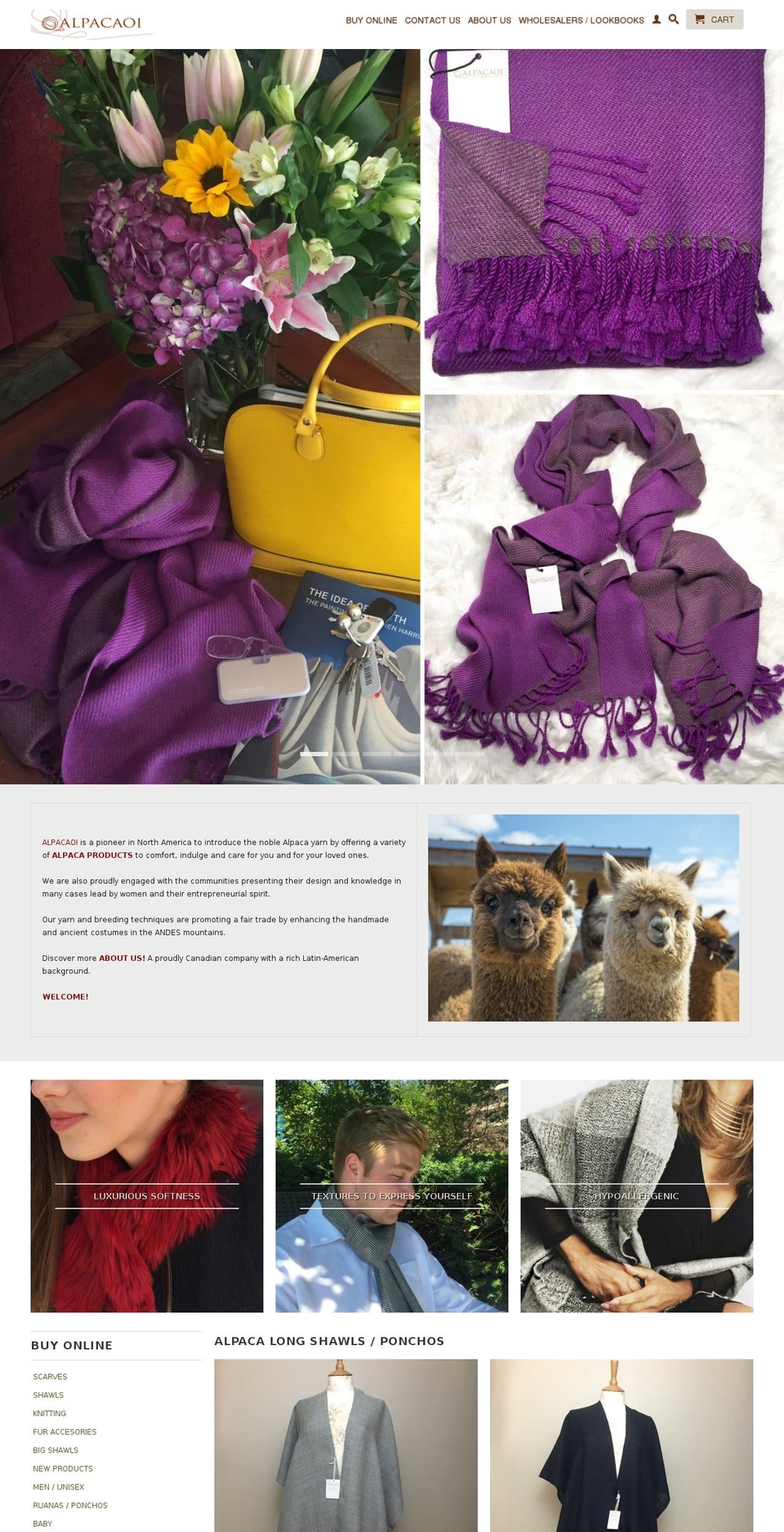 alpacaoi.com shopify website screenshot