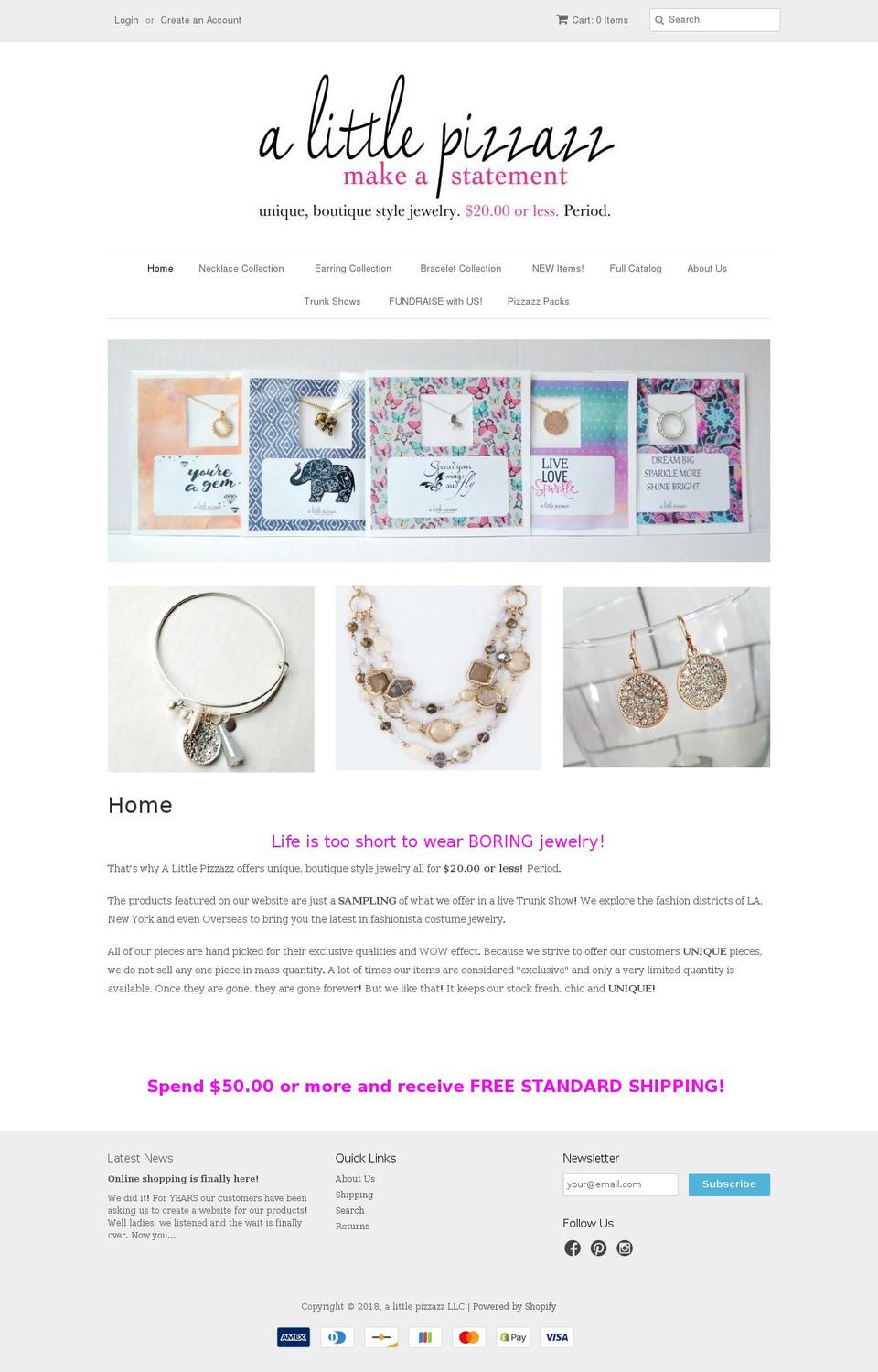 alpboutique.com — Shopify storefront screenshot