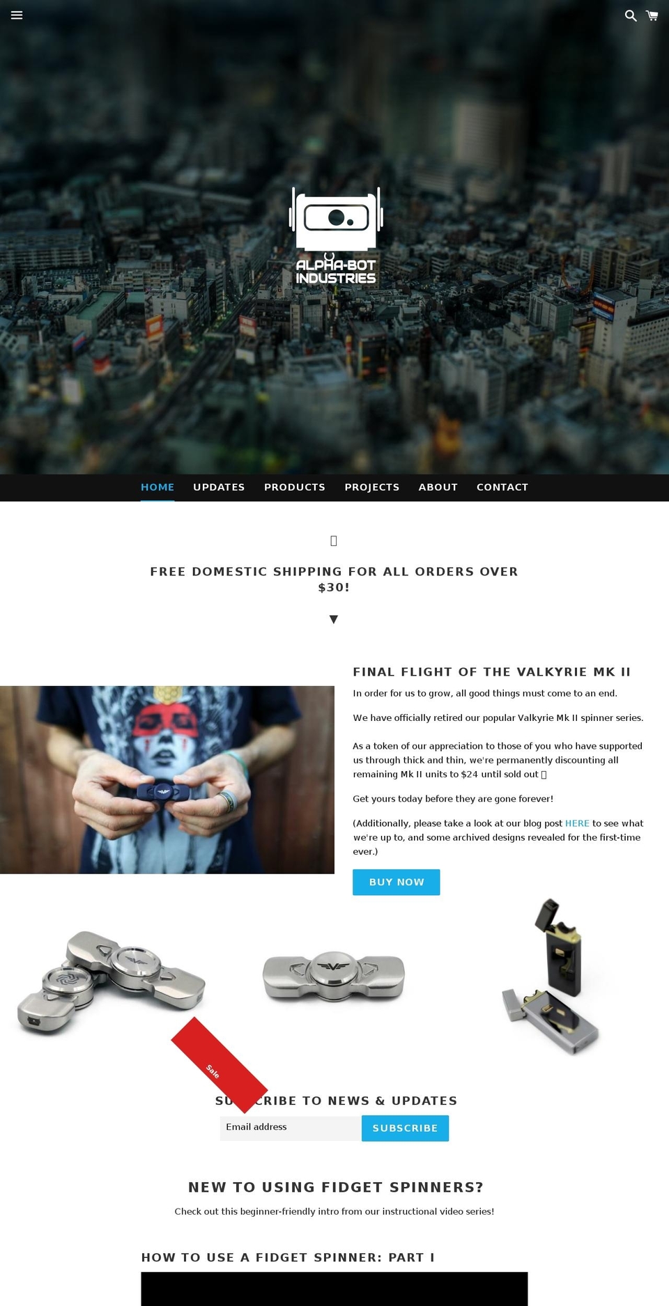 Copy of PRIME Shopify theme site example alphabotindustries.com