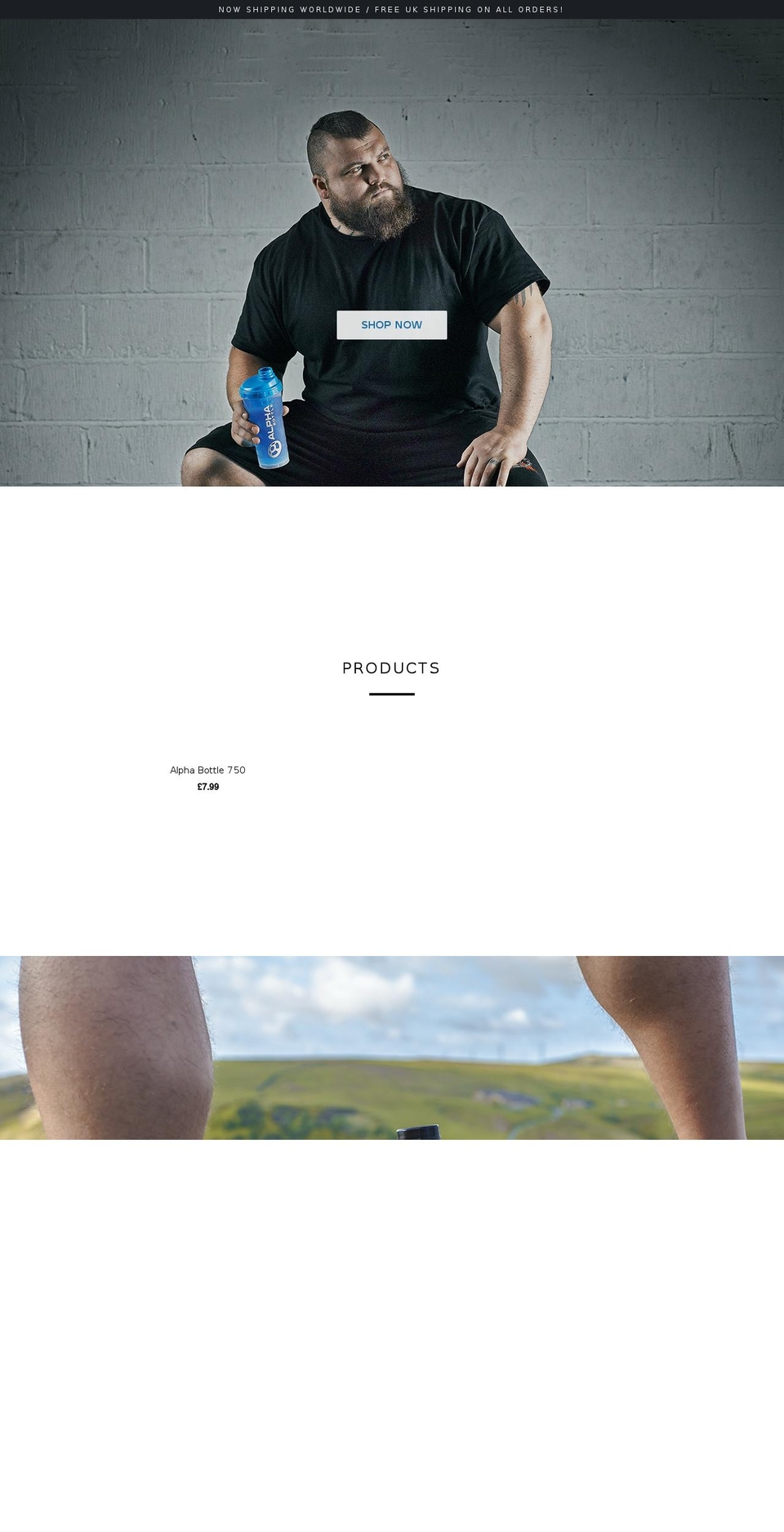 alphabottle.com shopify website screenshot