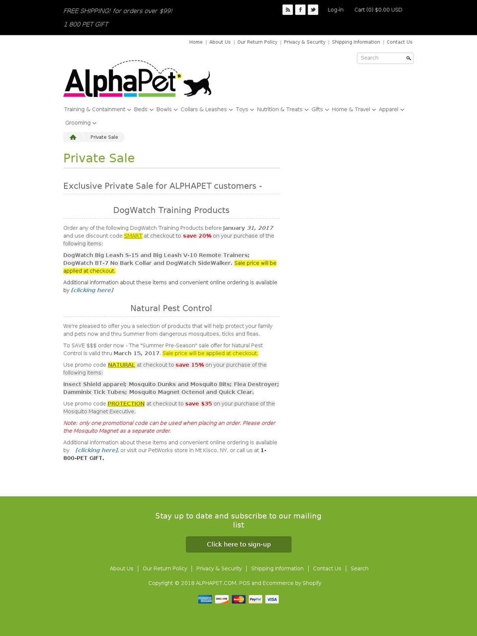 alphacoupon.net shopify website screenshot