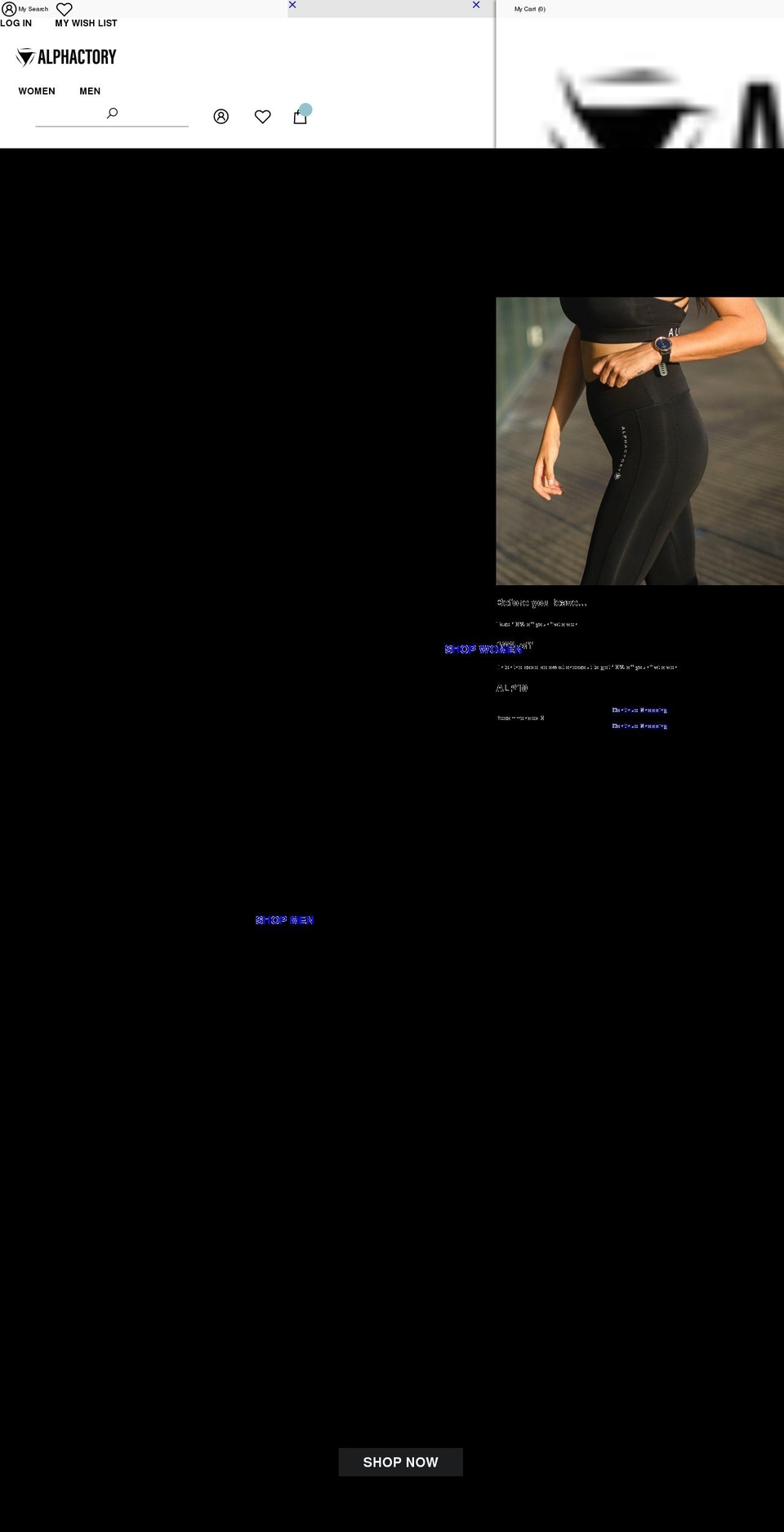 alphactory.com.au shopify website screenshot