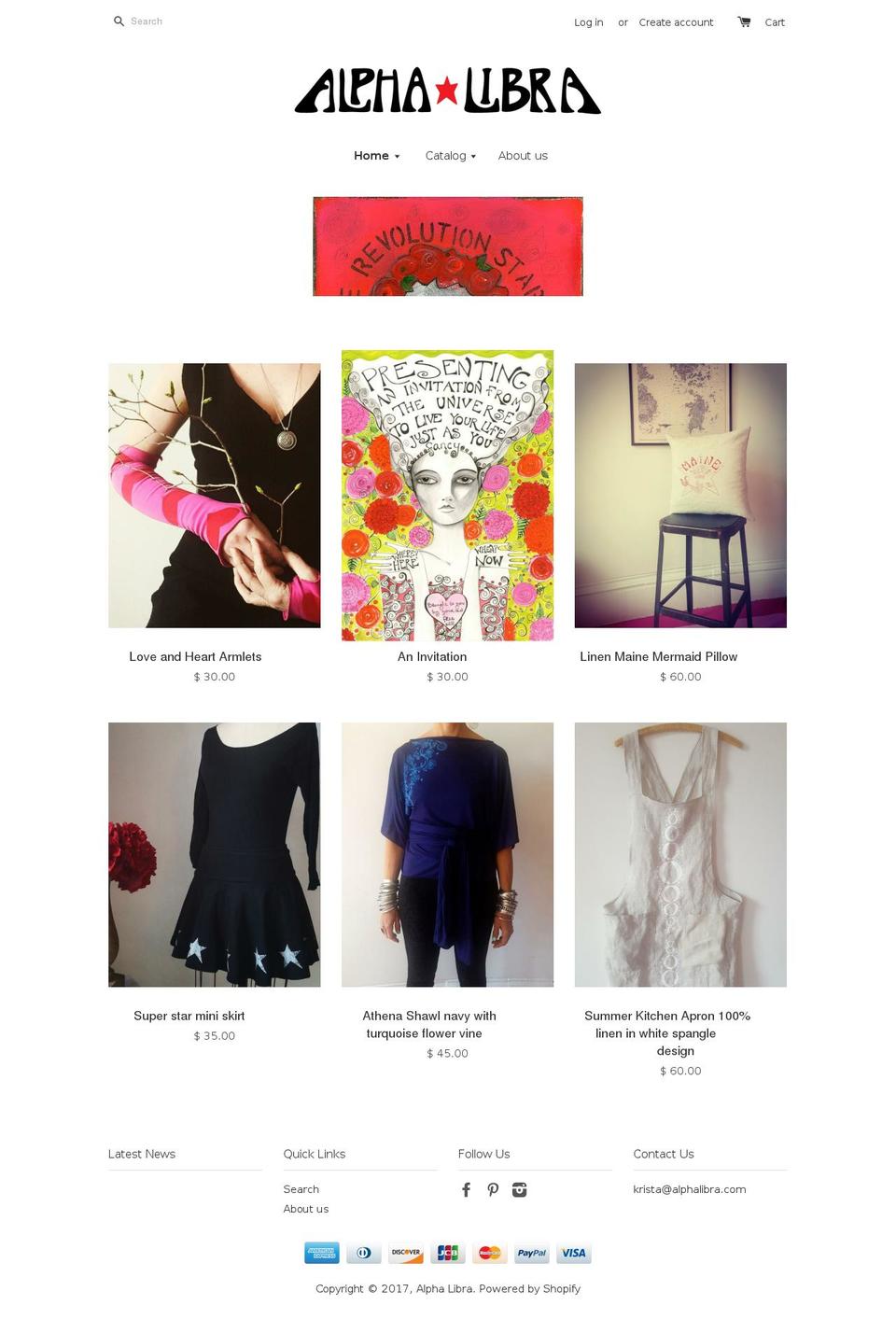 alphalibra.com shopify website screenshot