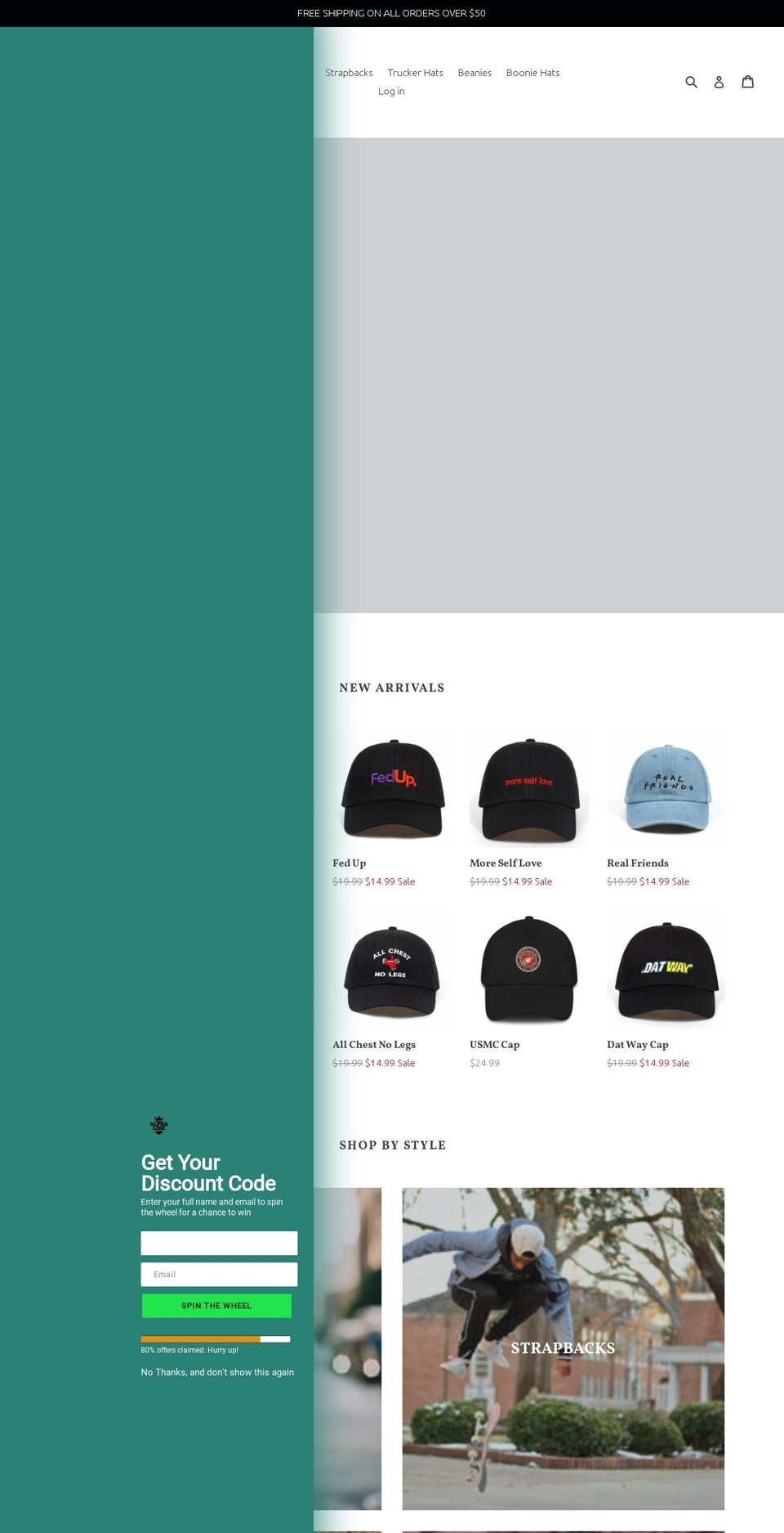 alphalidz.com — Shopify storefront screenshot