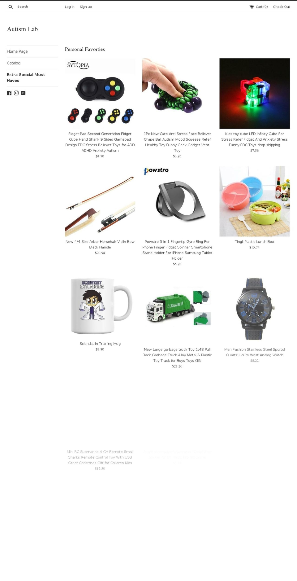 alphasoscarmike.com — Shopify storefront screenshot