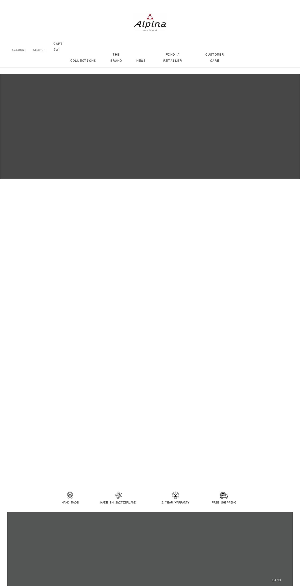 alpinawatchesusa.com — Shopify storefront screenshot
