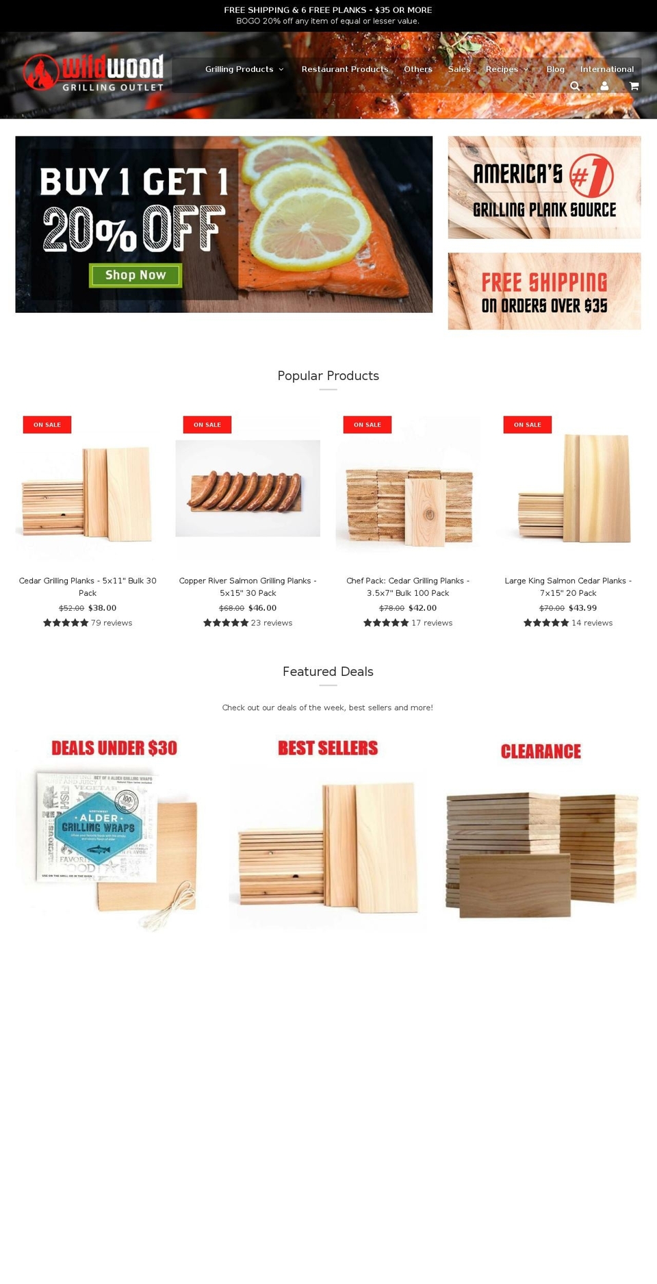 alpinecedar.com — Shopify storefront screenshot