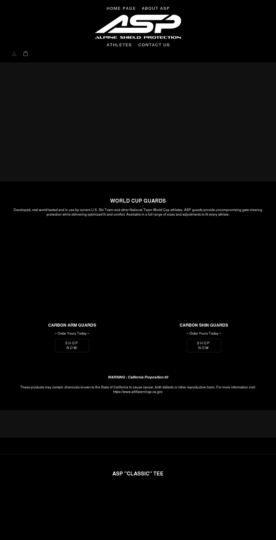 alpineshield.com shopify website screenshot