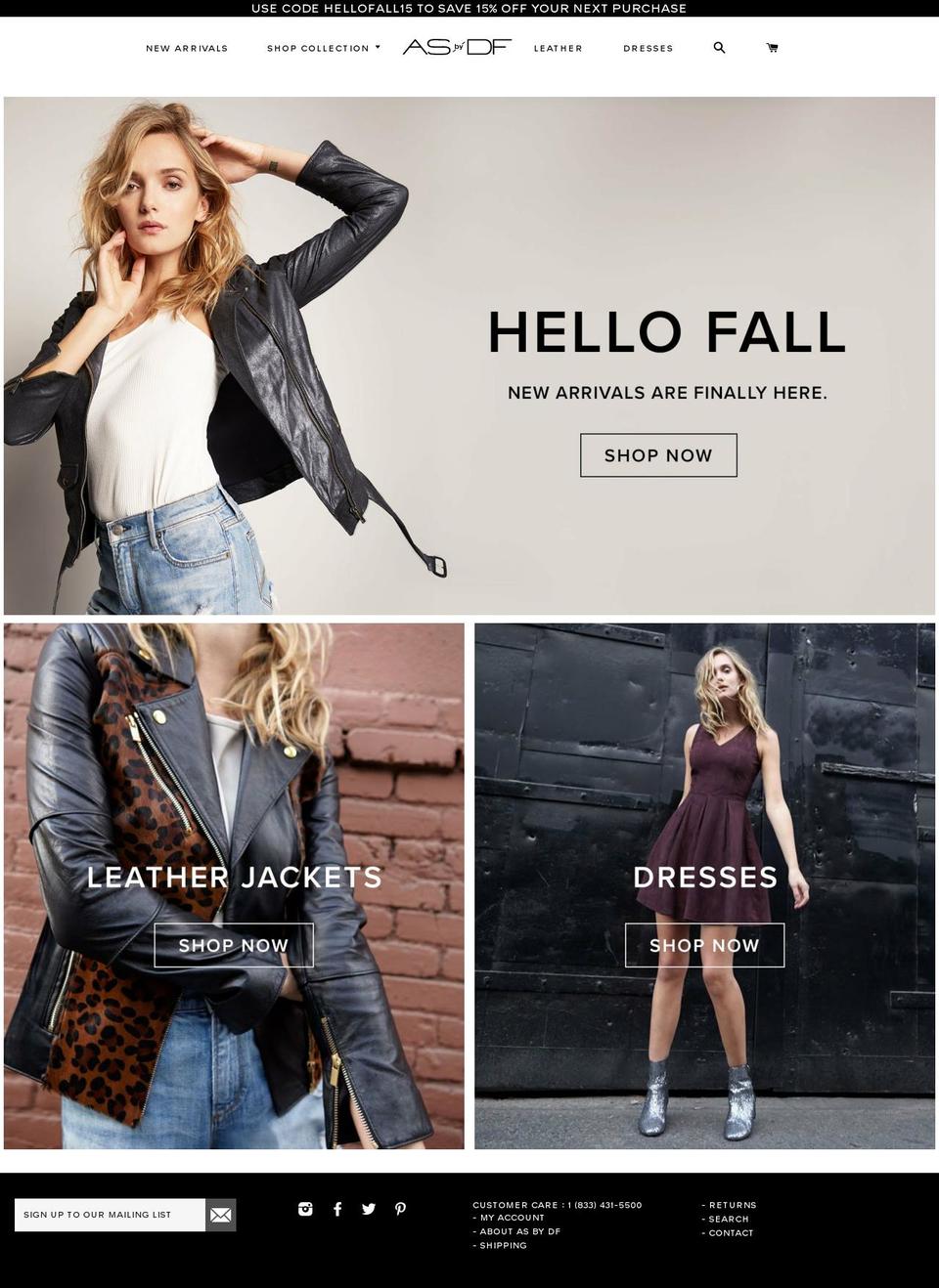 alpinestarsbydenisefocil.com — Shopify storefront screenshot