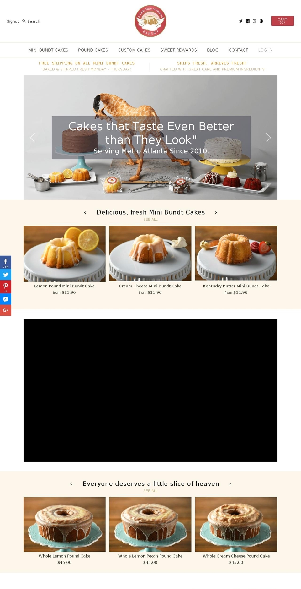 alshbakery.org shopify website screenshot