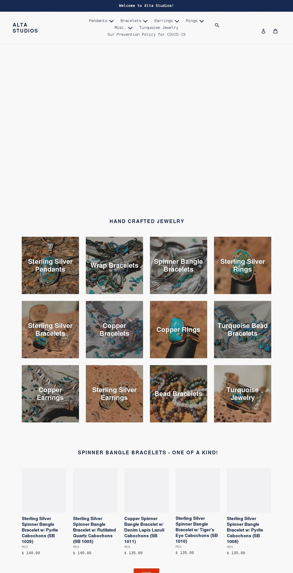 altastudios.shop shopify website screenshot