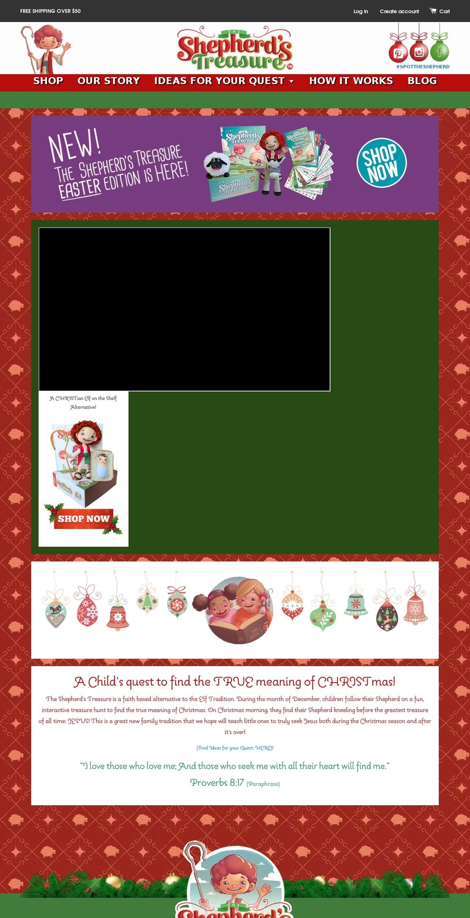 alternativeelfontheshelf.com shopify website screenshot