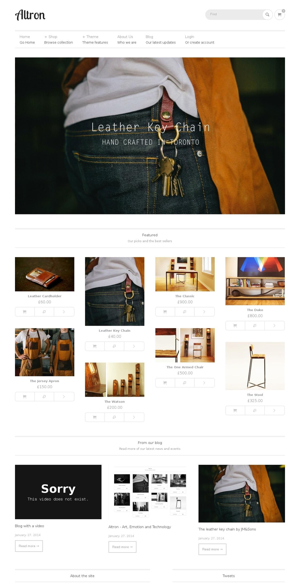 Altron pub Shopify theme site example altron-3.myshopify.com