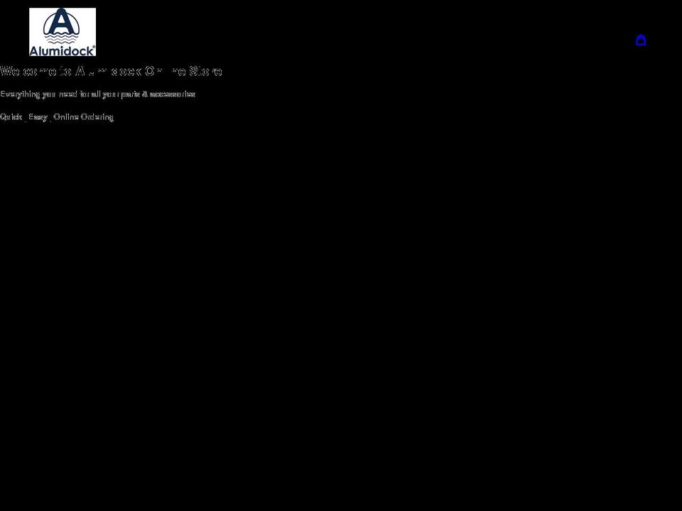 alumidock.myshopify.com shopify website screenshot