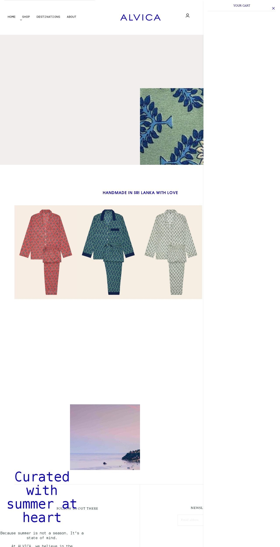 alvica.net shopify website screenshot