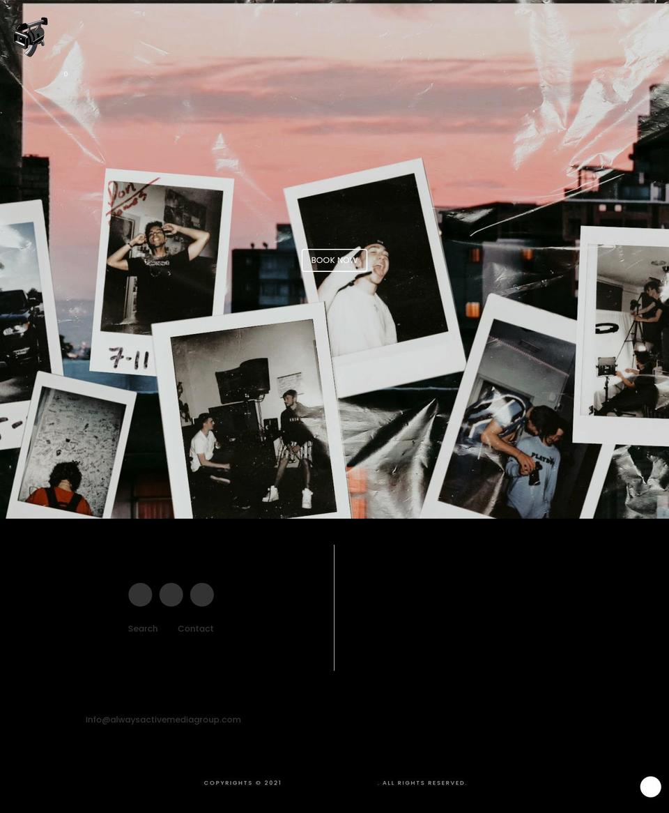 alwaysactivemediagroup.com shopify website screenshot