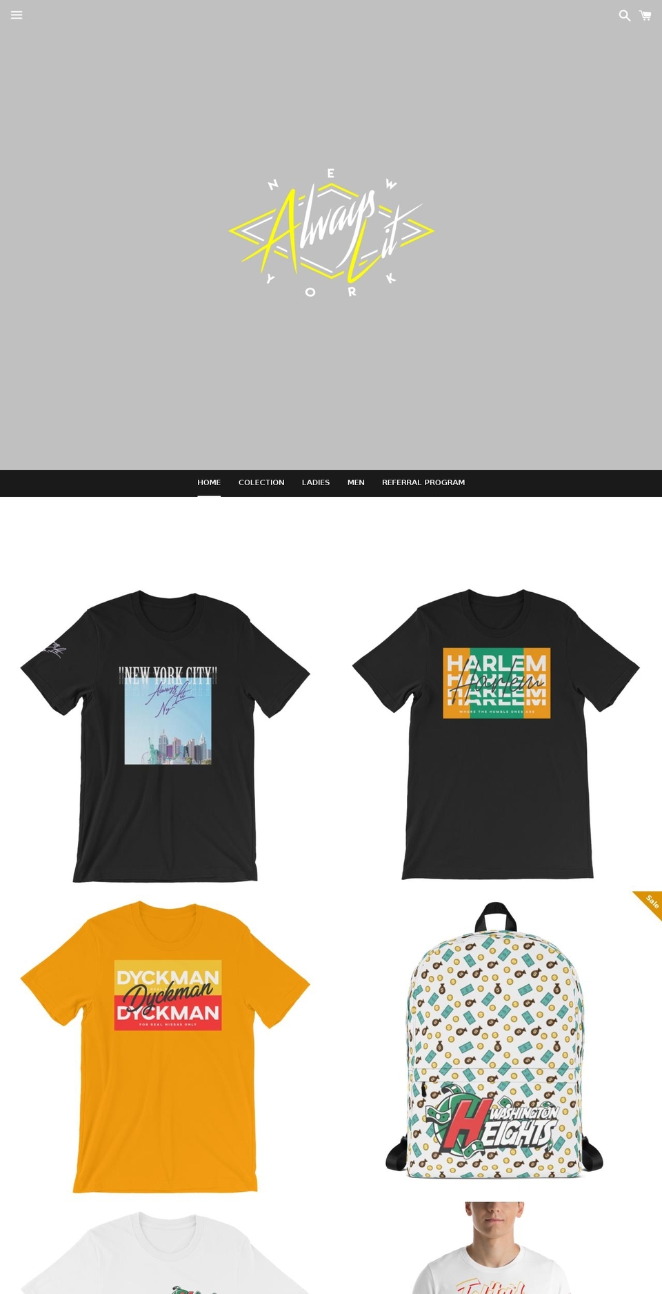 alwayslitny.com shopify website screenshot