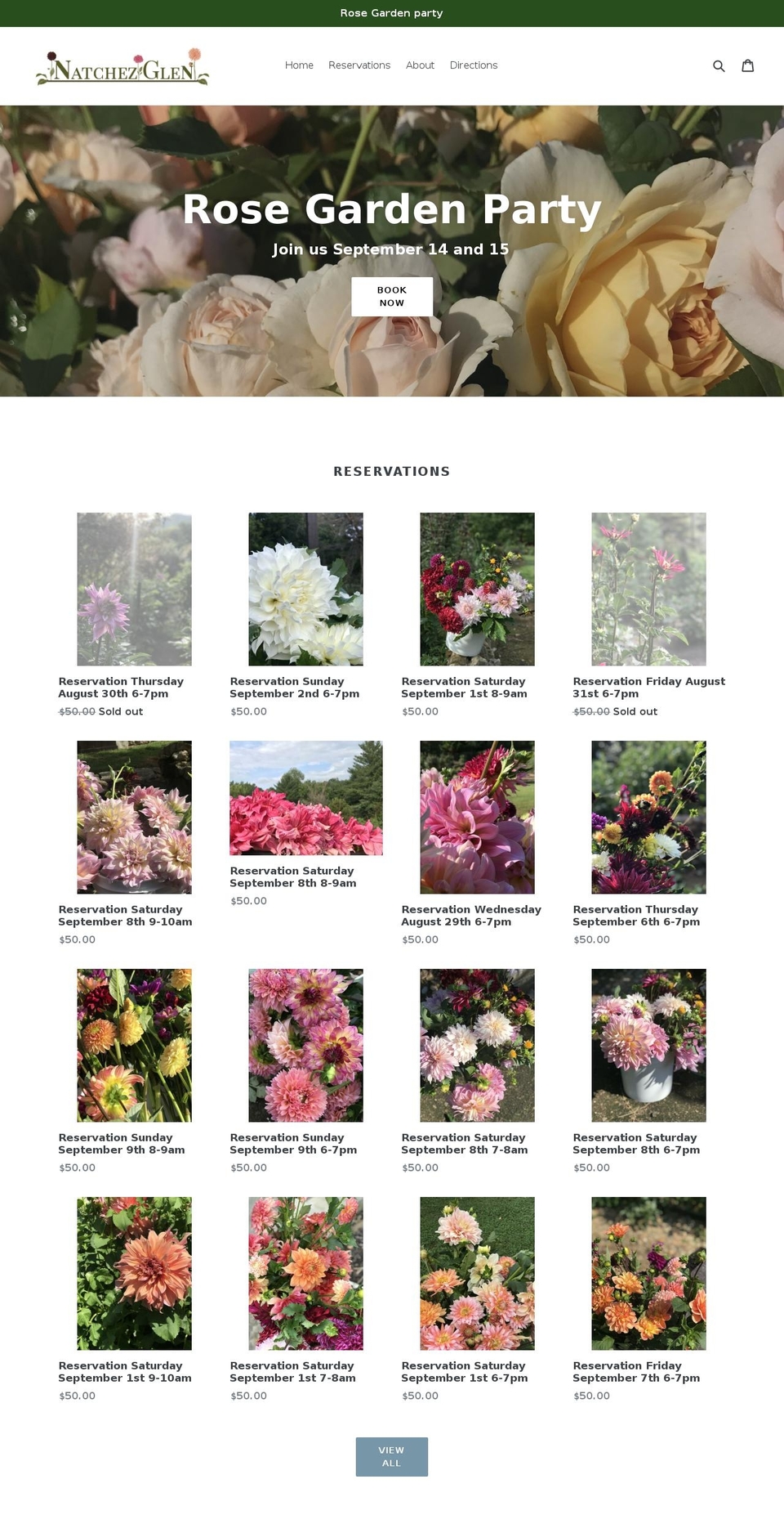 alwaysspring.com — Shopify storefront screenshot