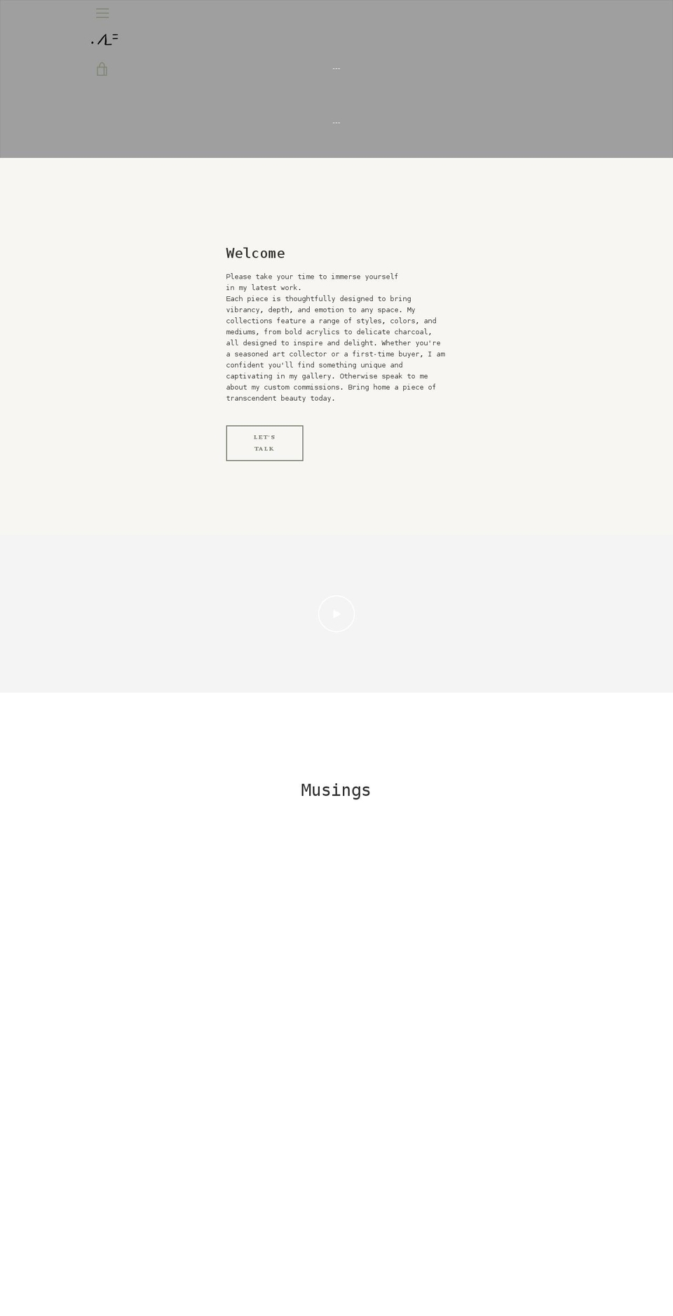 alycefitzgerald.com shopify website screenshot