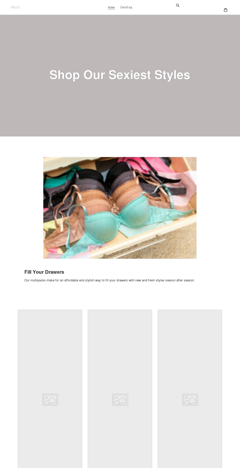 alyceives.com shopify website screenshot