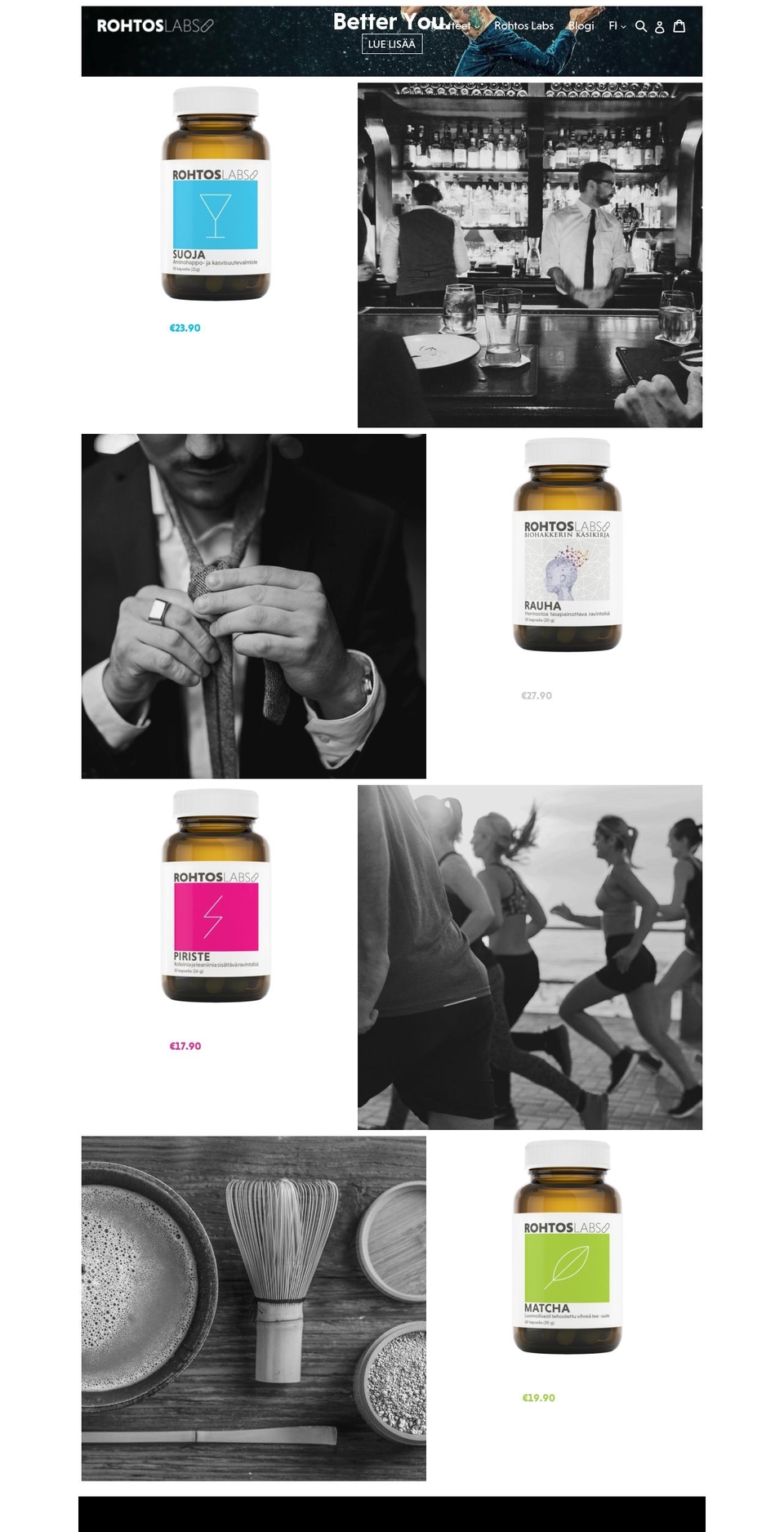 alyravinne.com — Shopify storefront screenshot