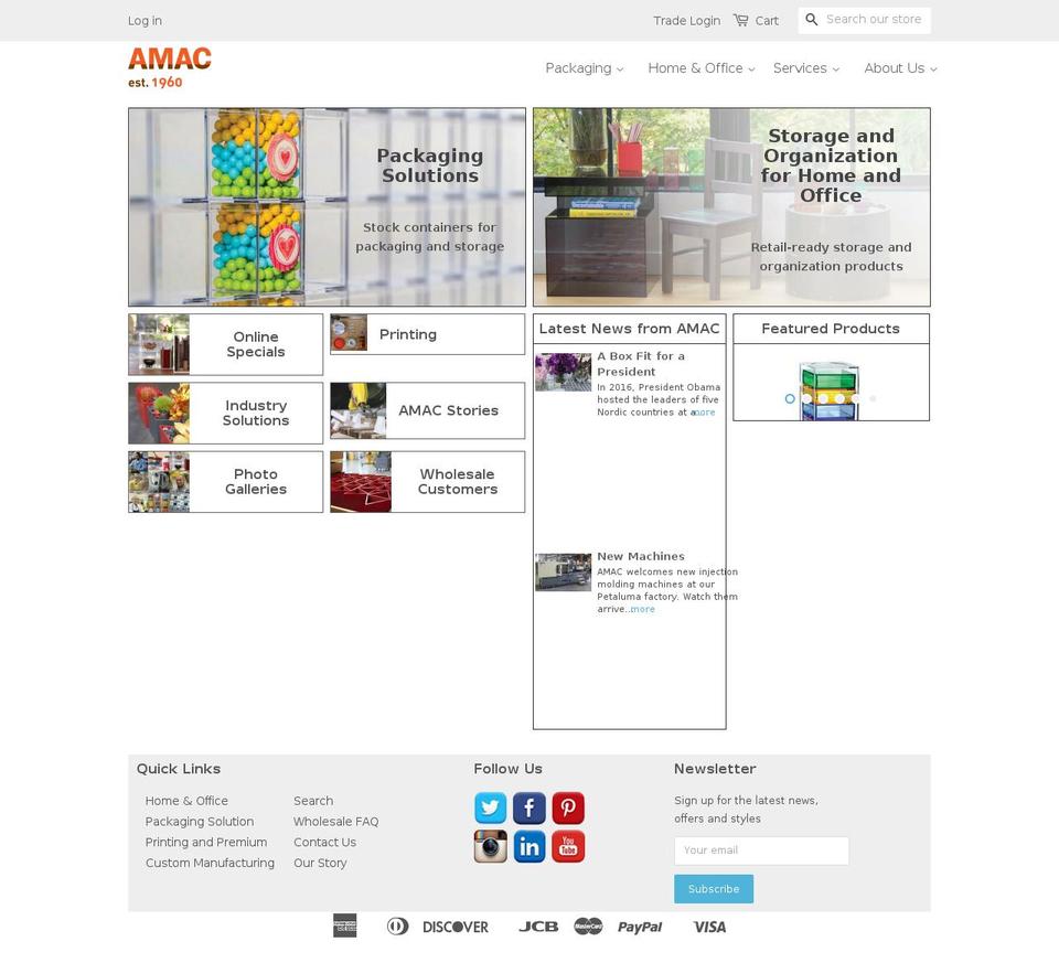 amacbox.com — Shopify storefront screenshot