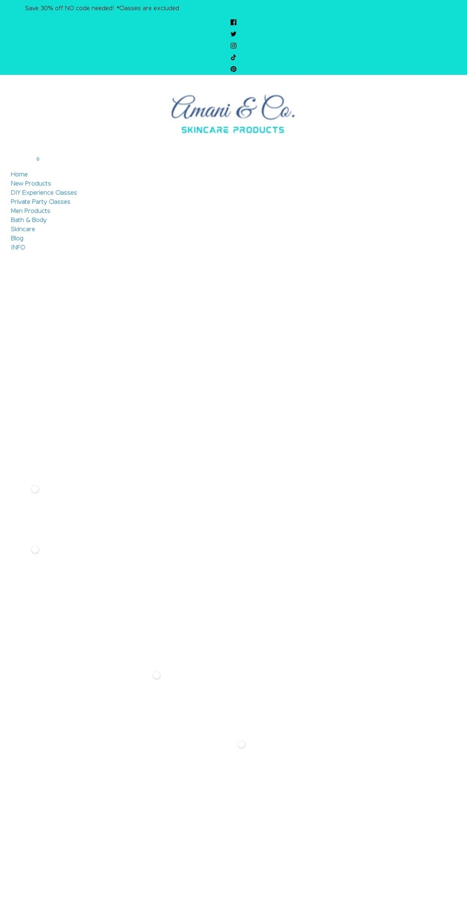 amaninco.com shopify website screenshot