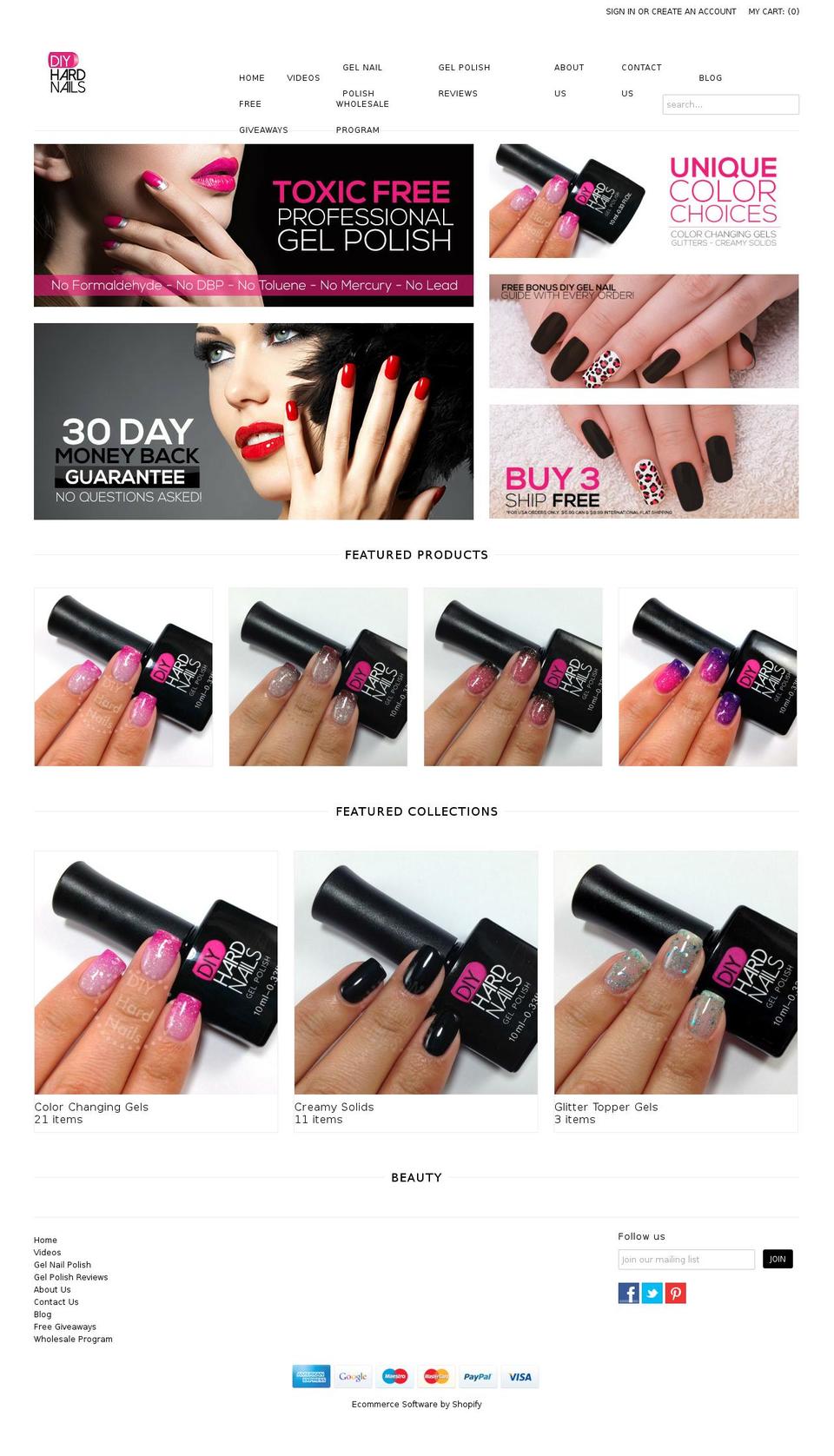 amanipure.com shopify website screenshot