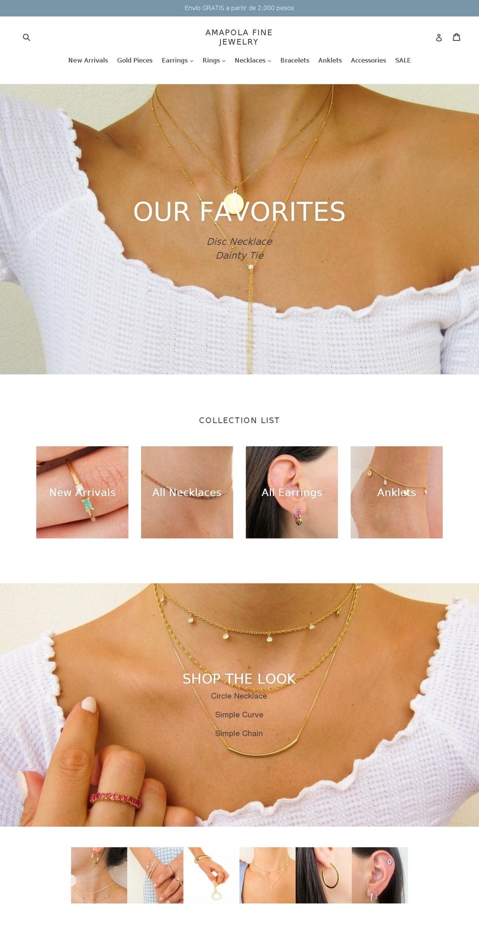 amapola.com.mx shopify website screenshot