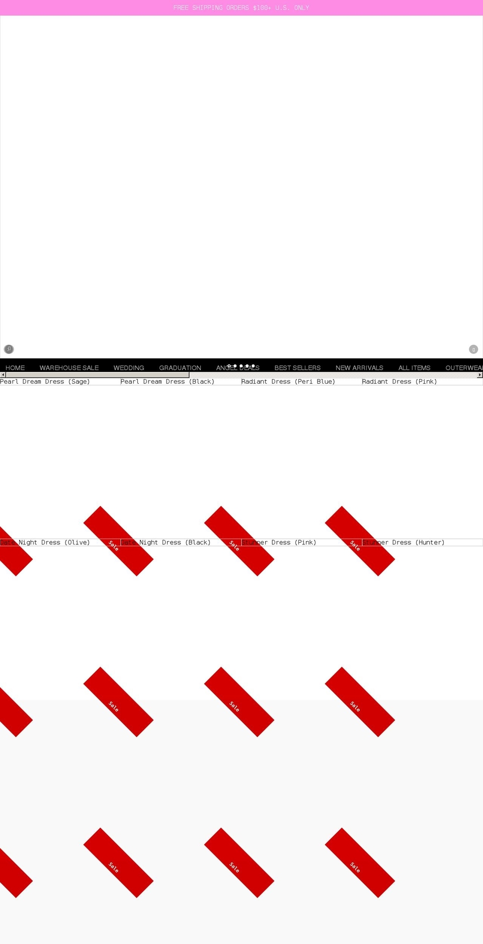 amarieangels.com shopify website screenshot