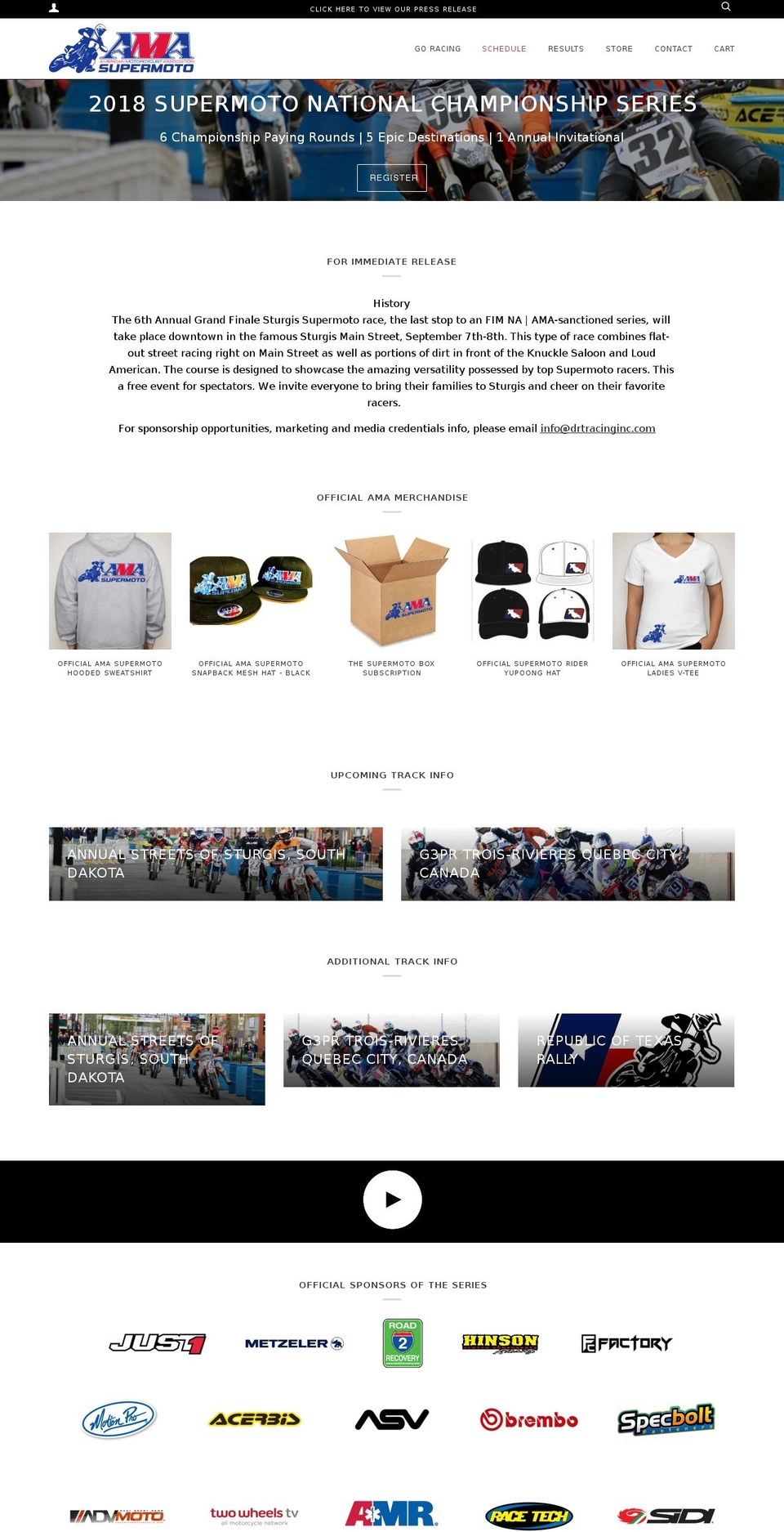 amasupermotonational.com — Shopify storefront screenshot