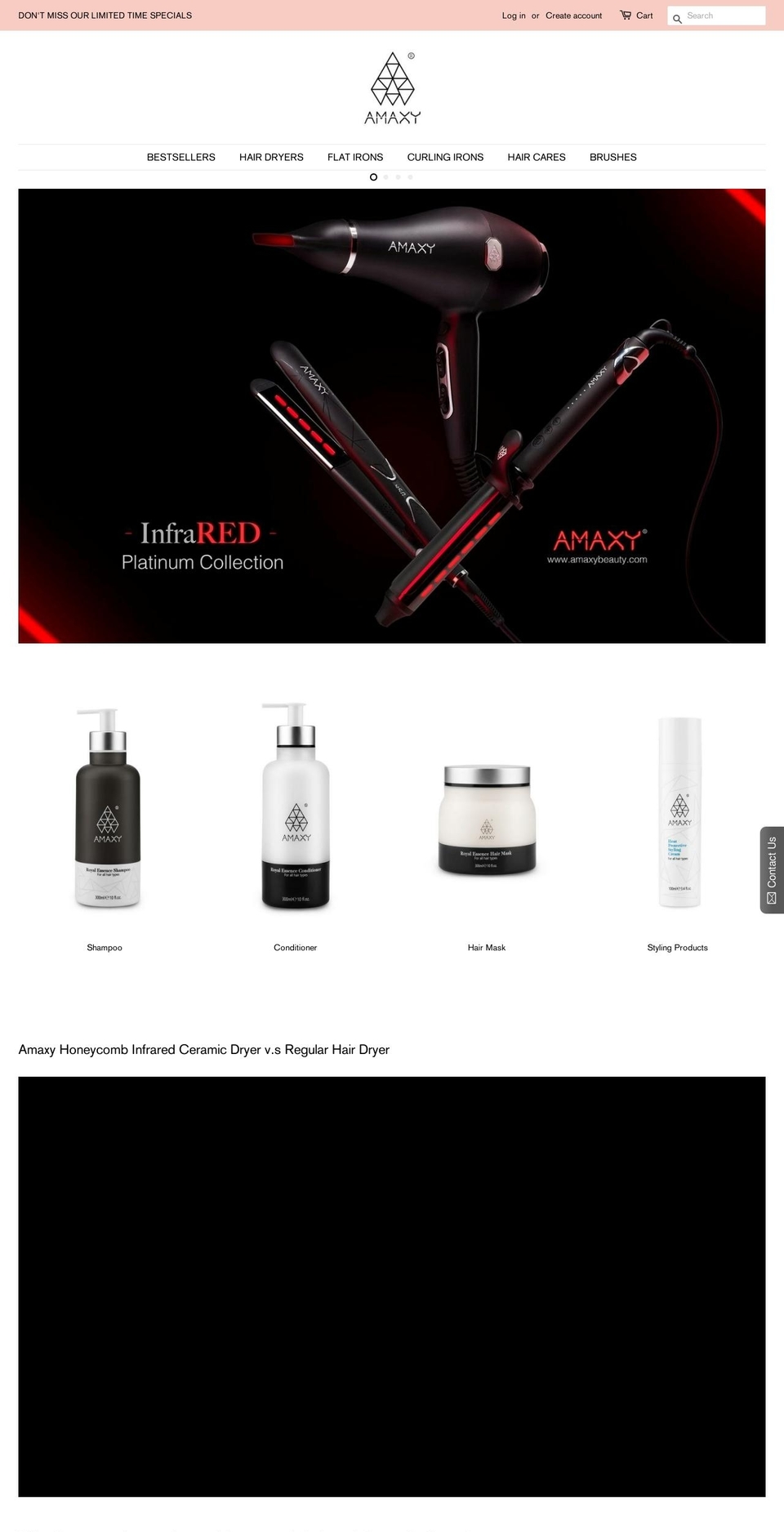amaxyglobal.com — Shopify storefront screenshot