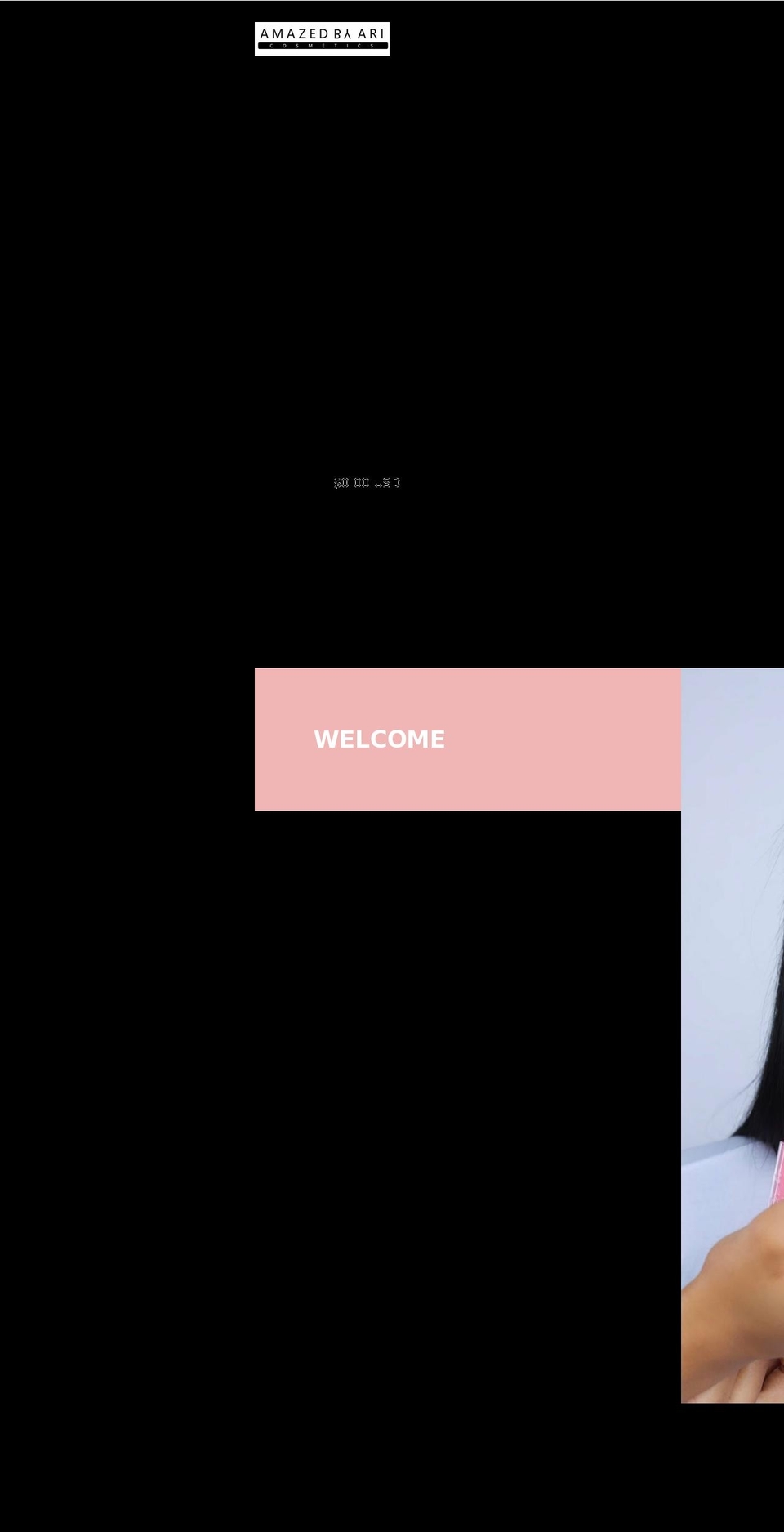 amazedbyari.com shopify website screenshot