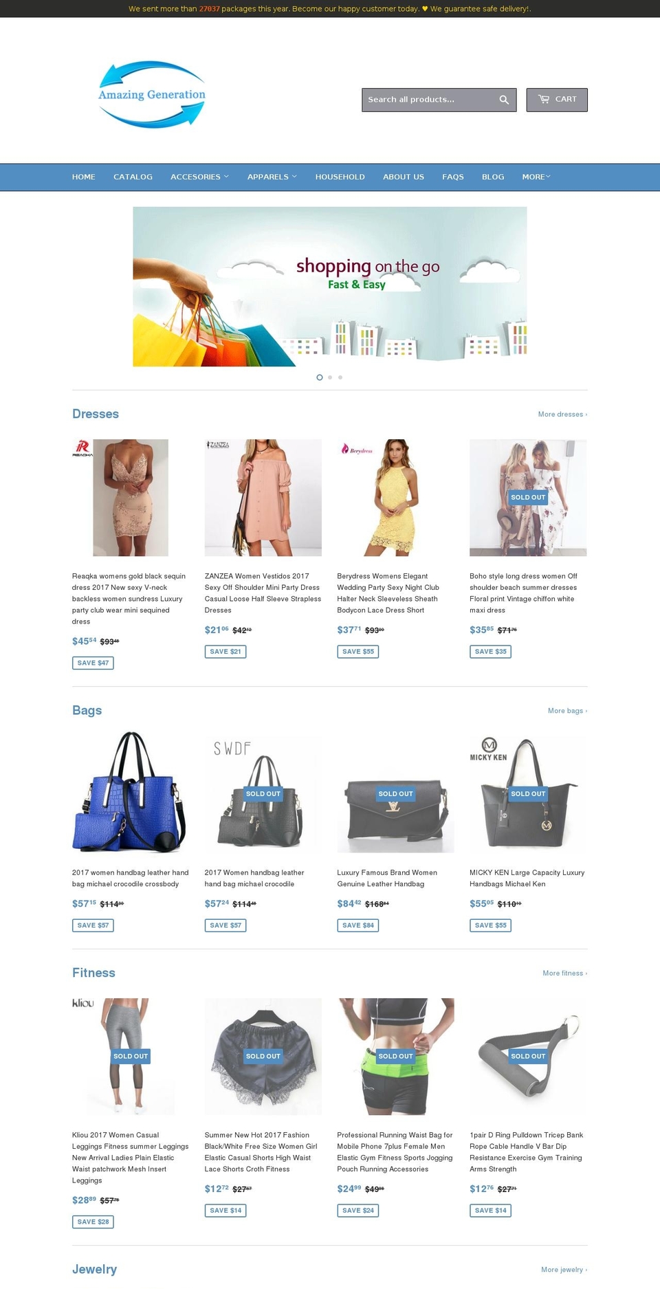 theme-exito-con-shopify-pro Shopify theme site example amazingeneration.com