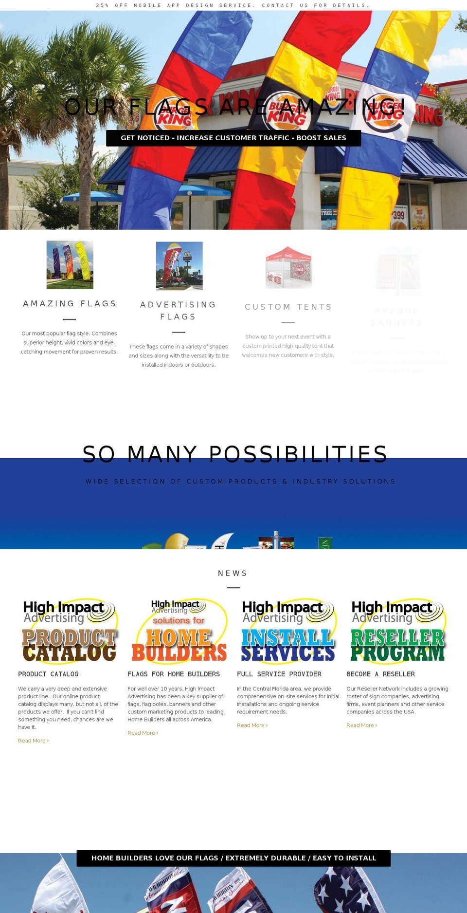 amazingflag.com shopify website screenshot