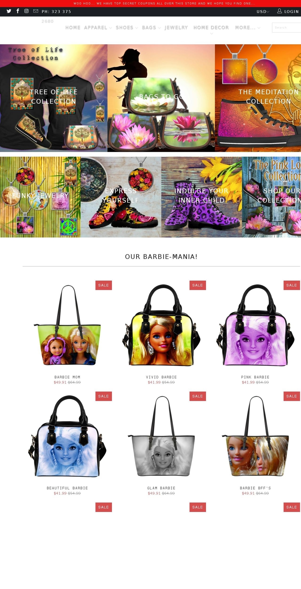 amazingfu.com — Shopify storefront screenshot