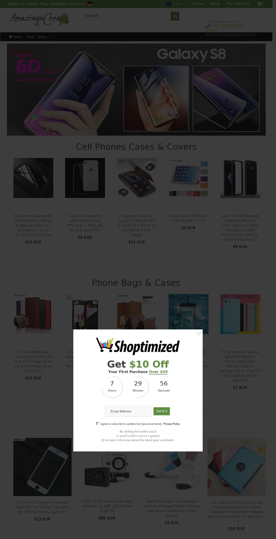 amazingncheap.com — Shopify storefront screenshot