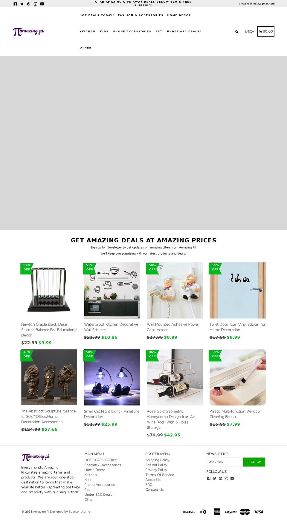 amazingpi.com — Shopify storefront screenshot